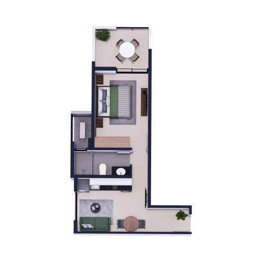 1 DORMITORIO N1 - 48.70 m²jpg